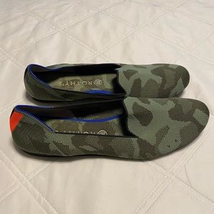 Rothy's The Loafer - Olive Camo